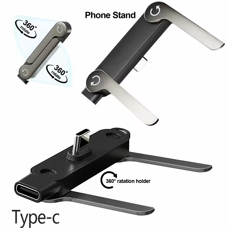 Li Ion Charger Module - Flat Type C Phone Charging Bracket