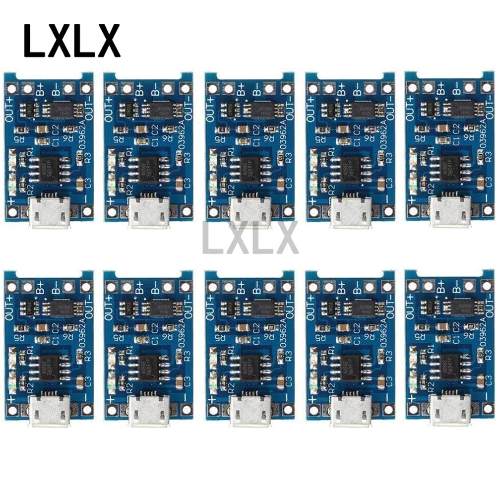 10Pcs TP4056 5V1A TYPE-C Micro - огляд і ціна Tp4056 Module