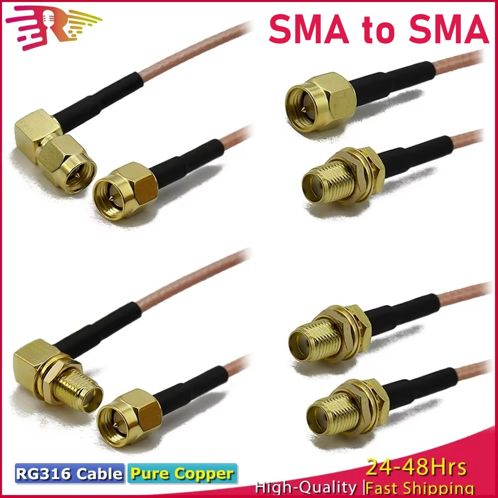 Premium RG316 SMA to SMA Male  - огляд і ціна Jumper Wire Kit