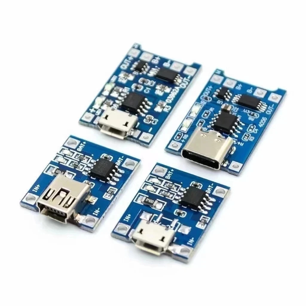 1-20Pcs Type-C/Micro/Mini USB  - огляд і ціна Tp4056 Module
