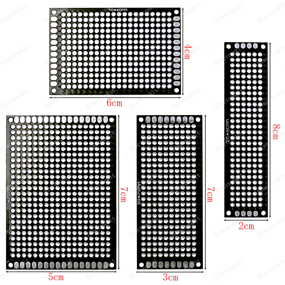 20pcs/lot PCB Prototype Board  - огляд і ціна Perfboard