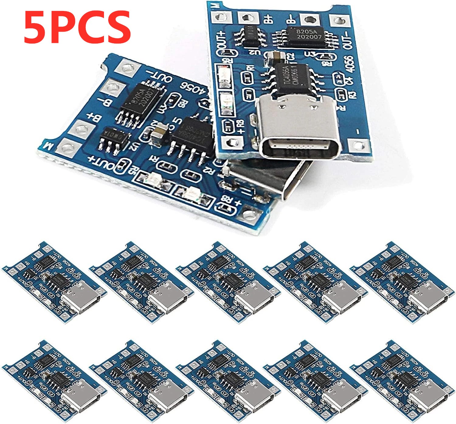 2/5PC Type-C Micro Mini 5V1A 1 - огляд і ціна Li Ion Charger Module
