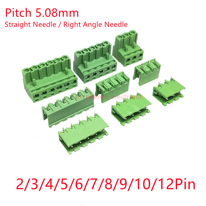 5Pairs 5.08mm Terminal Block 2 - огляд і ціна Screw Terminal Block
